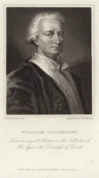 Portret van William Wycherley