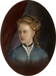 Portret van een Jonge Vrouw