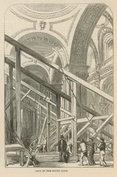 Voorbereidingen voor de begrafenis van de Hertog van Wellington