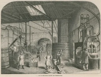 Werken van Prices Patent Candle Company; Het stoomkook- en machinehuis