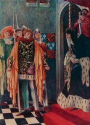 Prins Hendrik en rechter Gascoigne