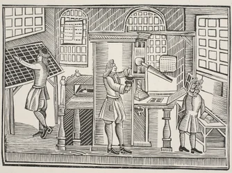 Drukkerij, c.1710