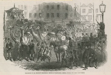 Processie van Mr Hughes