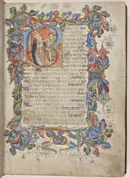 Psalter met Sarum gebruikskalender, ca. 1425-75