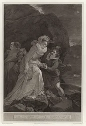 Ontsnapping van koningin Maria uit Lochleven Castle