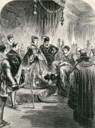 Ontvangst van de eerste Russische ambassade in Engeland, 1865