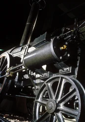 Restanten van Stephensons Rocket, 1829 (detail)