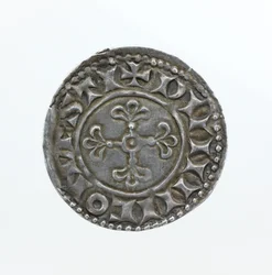 Achterzijde van een penny, uit de regeerperiode van Willem I