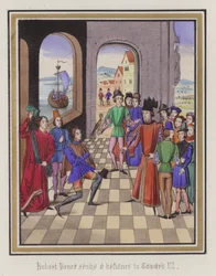 Robert Bruce tart Koning Edward III