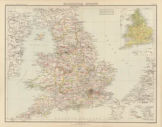 Koninklijke Atlas, ca. 1900: Kerkelijke indelingen