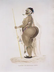 Sartjee, de Hottentot Venus, 1810