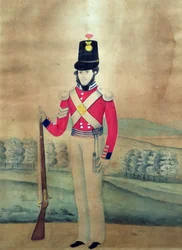 Sergeant, Brits Leger, ca. 1815