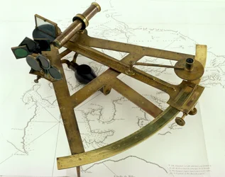 Sextant, Engels (messing)