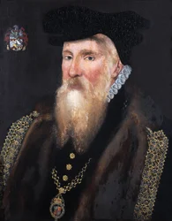 Sir Gilbert Dethick, Wapenkoning van de Kousenband
