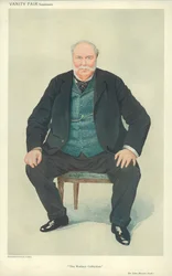 Sir John E A Murray Scott, De Wallace Collectie, 14 april 1909, Vanity Fair cartoon