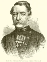 Sir Robert Napier (later Lord Napier van Magdala)