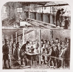 Soepkeuken van de Society of Friends in Manchester