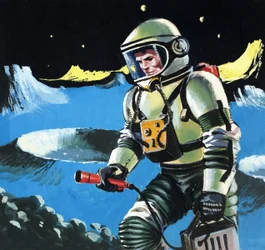 Ruimtevaarder test de atmosfeer