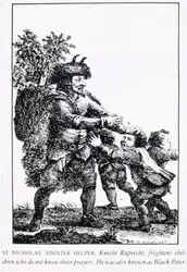 St. Nicolaas sinistere helper: Knecht Ruprecht, 1784