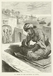 Petrus op het dak in Joppe
