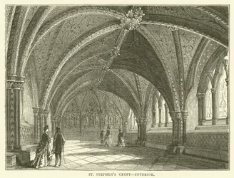 Crypt van St. Stephen, interieur