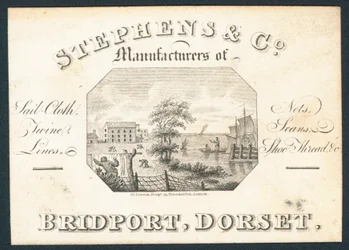 Stephens & Co, fabrikanten van zeildoek, netten, touw, lijnen en schoendraad