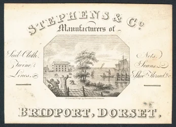 Stephens & Co, fabrikanten van zeildoek, netten, touw, lijnen en schoendraad
