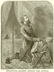 Stonewall Jackson voor de slag