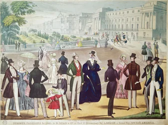 Zomermode voor 1840
