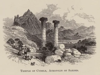 Tempel van Cybele, Akropolis van Sardes