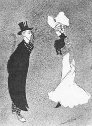 The Bare Fact, illustratie uit The King, 25 mei 1901