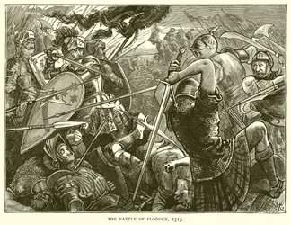 De slag bij Flodden, 1513