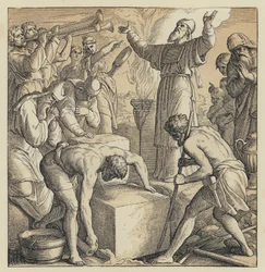 De bouw van de tweede tempel
