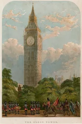 De klokkentoren, Westminster, Londen