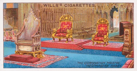 Het kroningstheater, Westminster Abbey