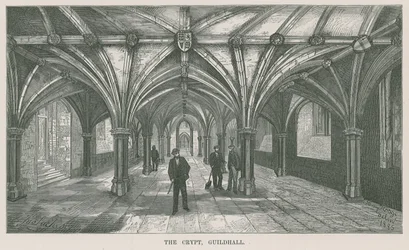 De Crypte, Guildhall, Londen