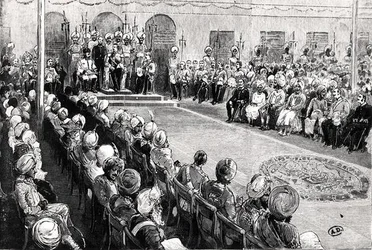 De Durbar in Rawul Pindi