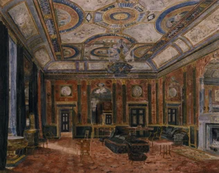 De glazen tekenkamer, Northumberland House, c.1870