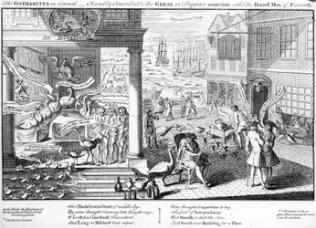 De Gothamieten in Raad, 1761