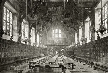 De Grote Zaal van de Middle Temple, uit 
