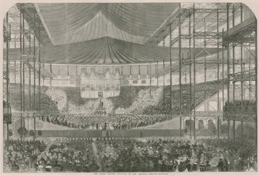 Het Grote Handel Festival in het Crystal Palace