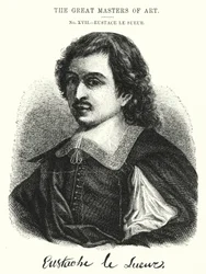 De Grote Meester van de Kunst, Eustace Le Sueur (gravure)