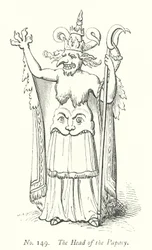 Het hoofd van het pausdom