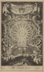 De hemel geopend (gravure)