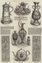 Het Museum van Sierkunst (gravure)