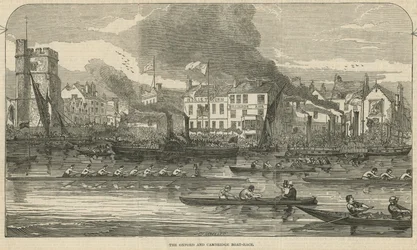 De Oxford en Cambridge bootrace