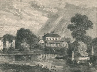 Het paviljoen in Hans Place