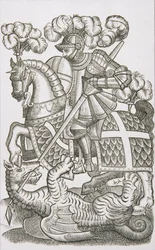 De Rode Kruisridder, uit de eerste editie van 