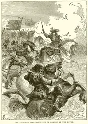 De religieuze oorlogen.--Willem van Oranje bij de Boyne