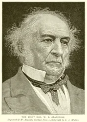 De zeer eerbiedwaardige W.E. Gladstone